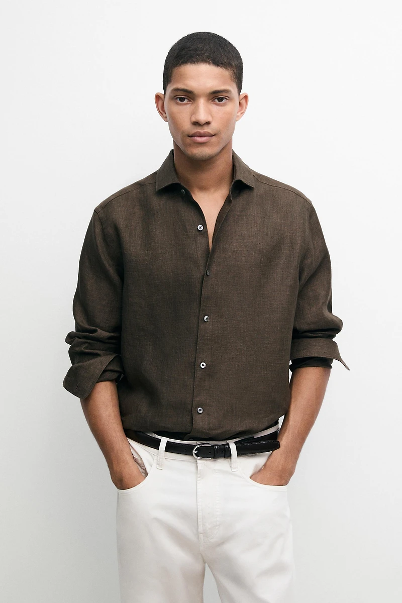 Chemise 100 % lin