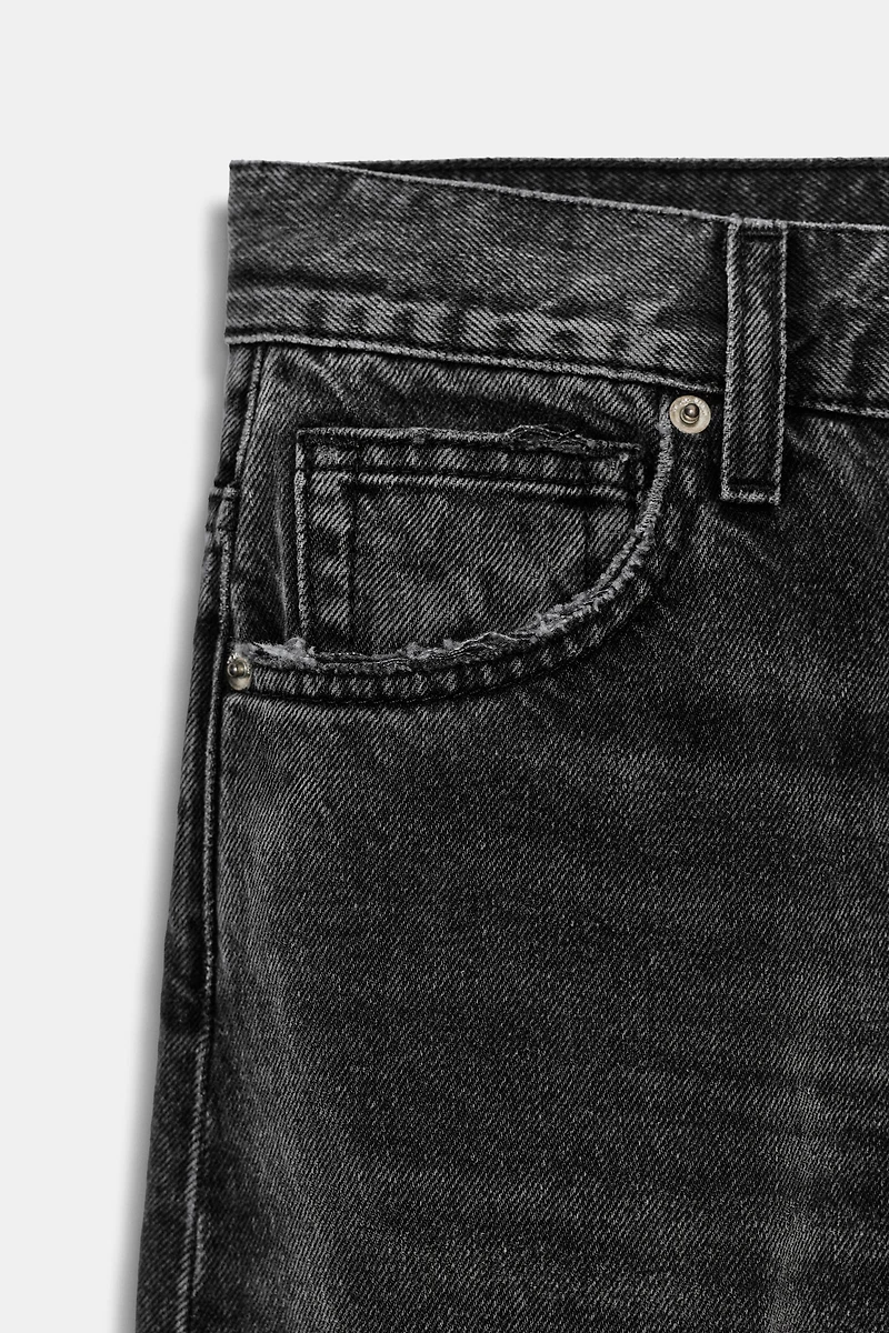ZW COLLECTION HIGH-WAISTED TAPERED JEANS
