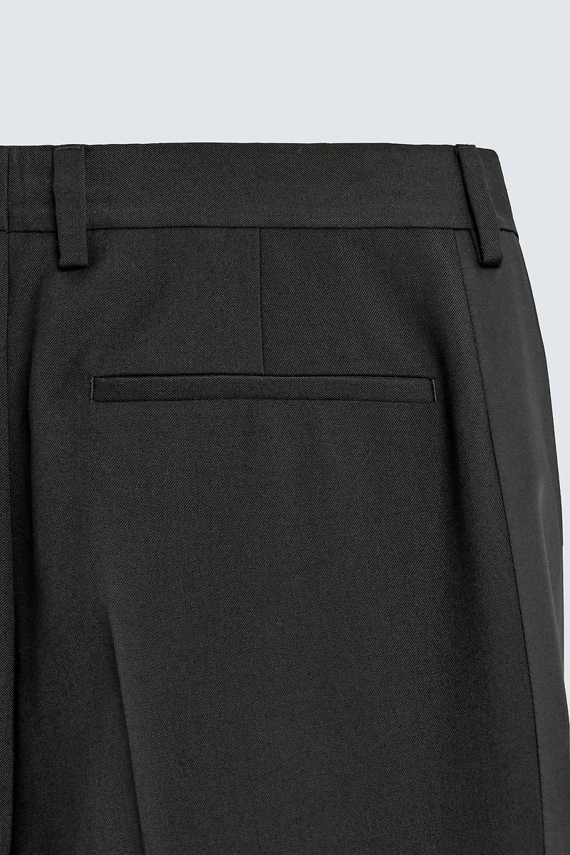 LIMITED EDITION WOOL TUXEDO PANTS