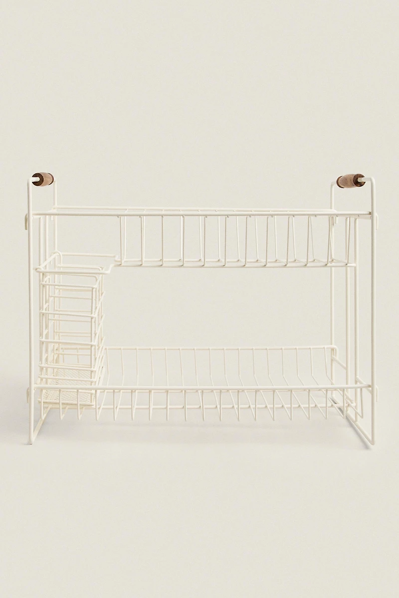 LACQUERED METAL DISH RACK
