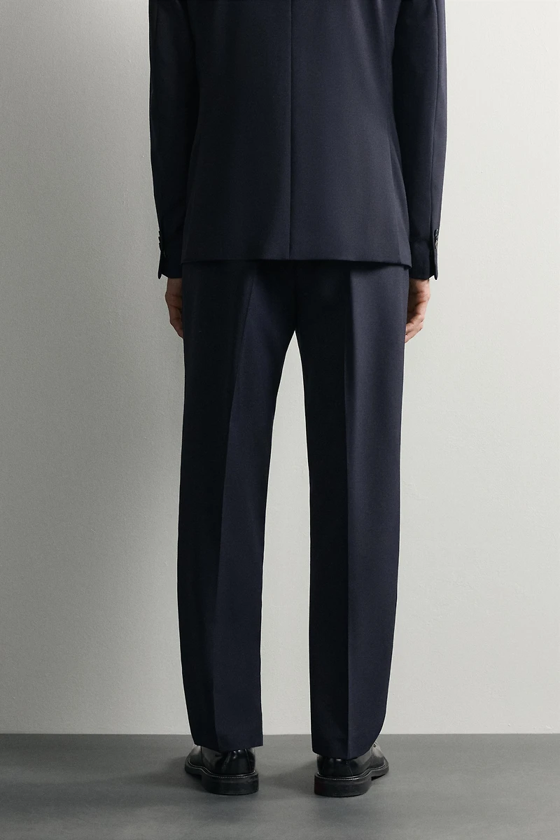 PANTALON DE COSTUME 100% LAINE