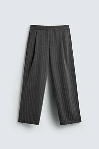 PANTALON À RAYURES TENNIS ET PLIS