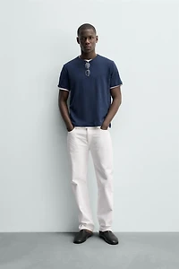 LINEN - COTTON T-SHIRT