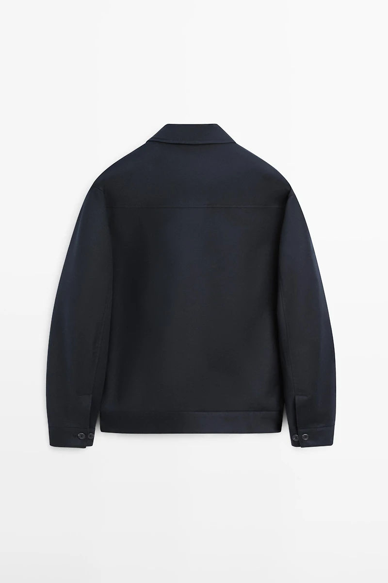 Cotton blend jacket