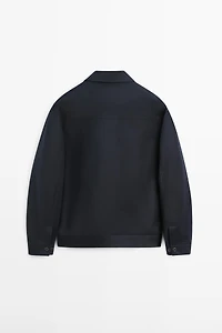 Cotton blend jacket