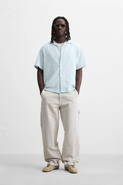 JACQUARD STRIPED SHIRT