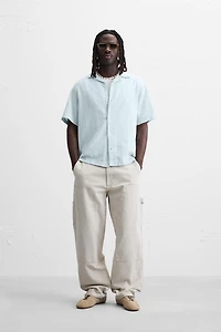 JACQUARD STRIPED SHIRT