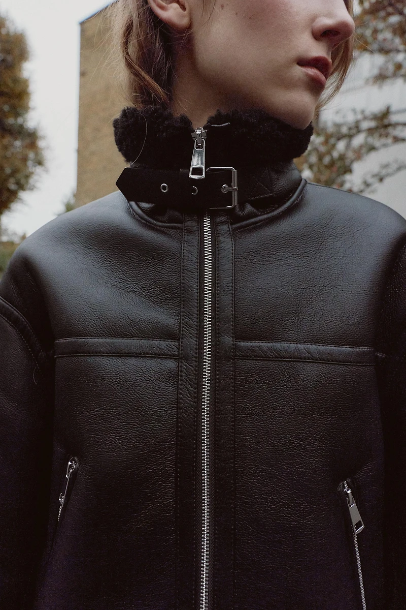 DOUBLE-FACED FLEECE JACKET