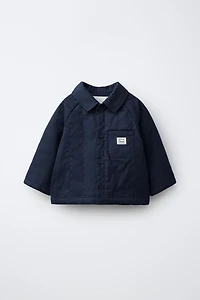 QUILTED LABEL JACKET