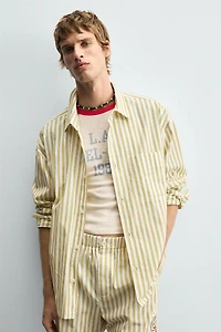 CHEMISE RAYÉE À POCHE
