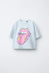 T-SHIRT IMPRIMÉ ROLLING STONES