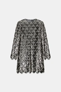 ZW COLLECTION SEQUIN MINI DRESS
