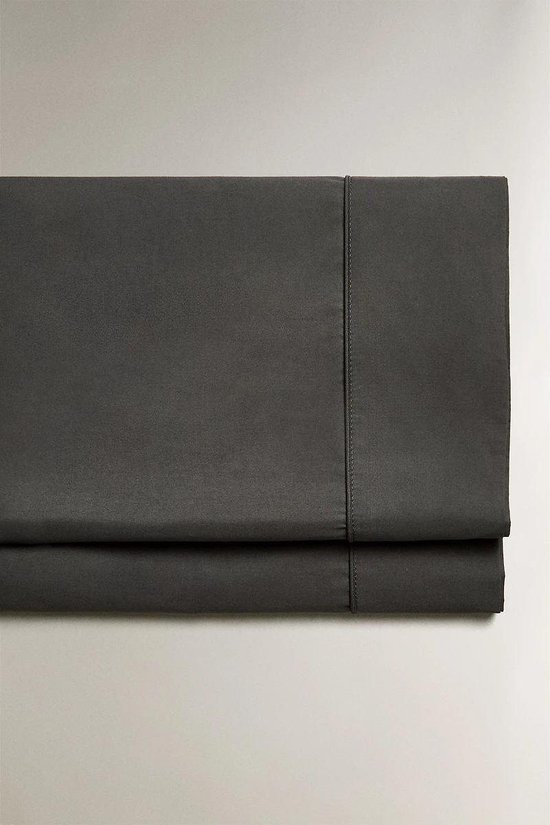 PERCALE COTTON FLAT SHEET ( THREAD COUNT