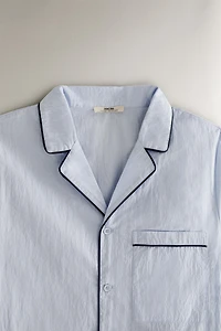 CHEMISE PASSEPOIL NOIR