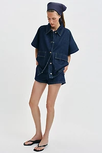 Z1975 OVERSIZED DENIM OVERSHIRT