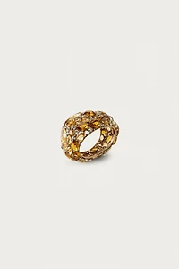 MARISA BERENSON X ZARA JEWELED METAL BRACELET