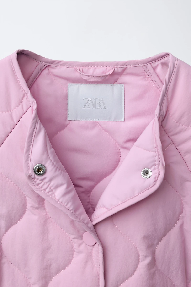 BLOUSON MATELASSÉ CŒURS