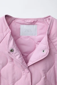 BLOUSON MATELASSÉ CŒURS