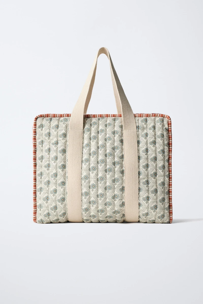 FLORAL DIAPER BAG