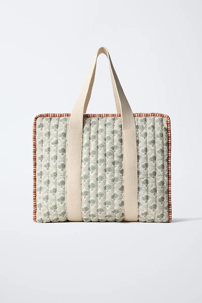 FLORAL DIAPER BAG