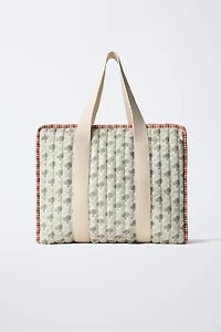 FLORAL DIAPER BAG