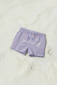 1-6 YEARS / STRIPED SWIM SHORTS