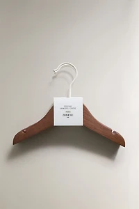 KIDS' WOODEN HANGERS (PACK OF 3)
