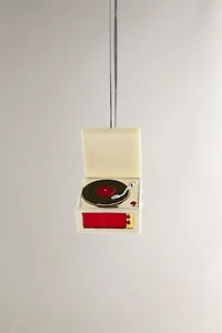 RECORD PLAYER CHRISTMAS TREE ORNAMENT