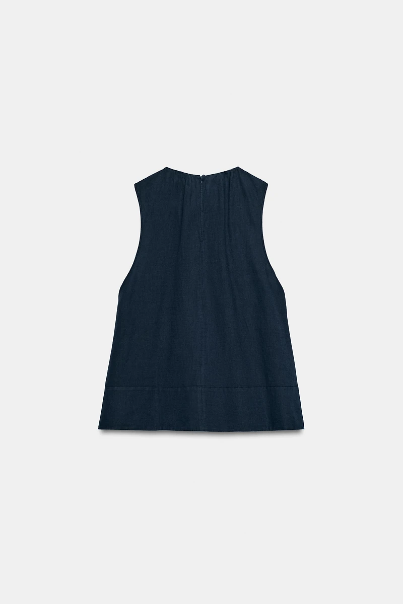 ZW COLLECTION LINEN TOP