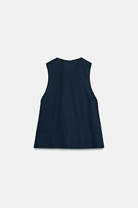 ZW COLLECTION LINEN TOP