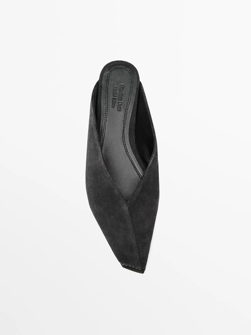 Leather slingback shoes - LIMITED