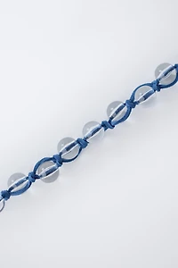 BEADED CORD NECKLACE