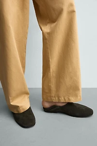 LEATHER LOAFERS
