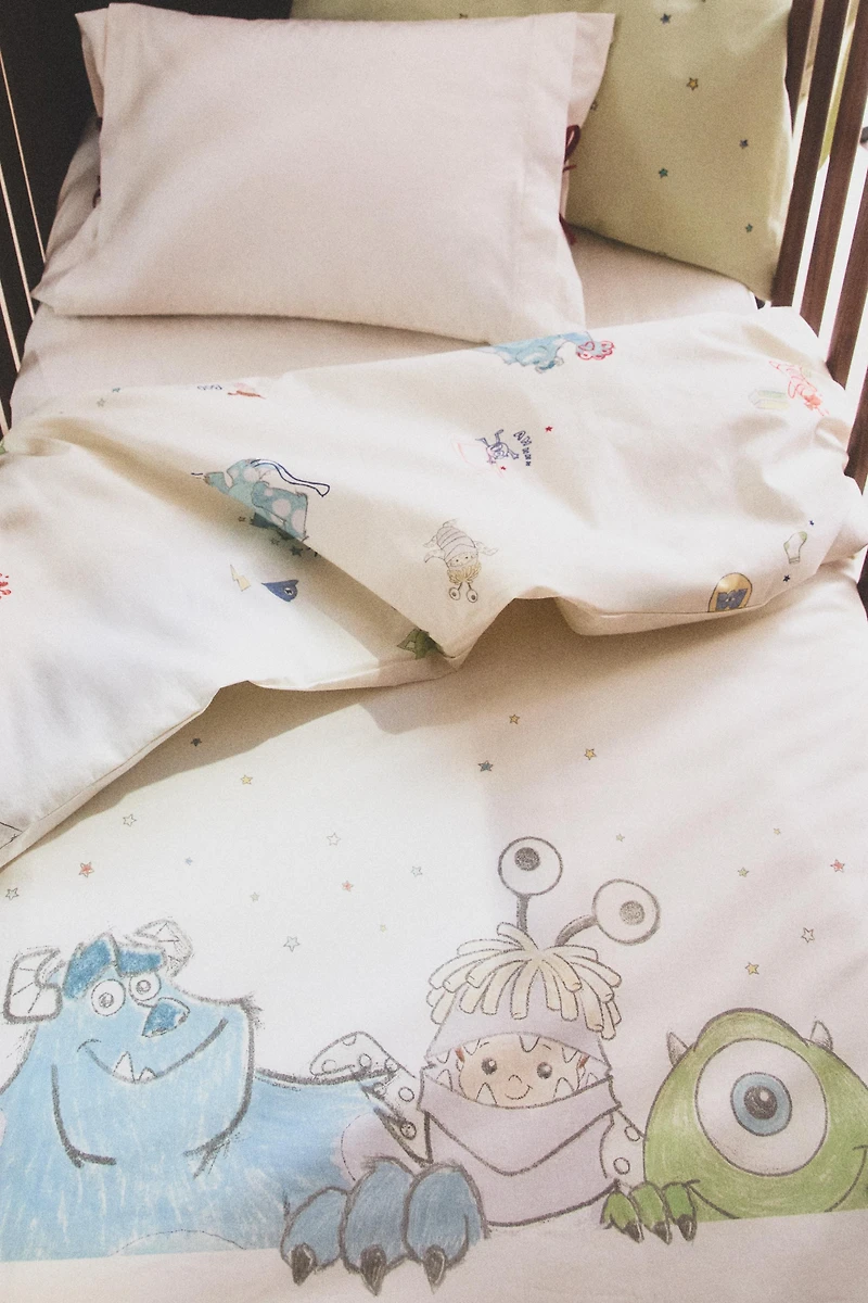 REVERSIBLE MONSTERS, INC. ©DISNEY/PIXAR KIDS' DUVET COVER