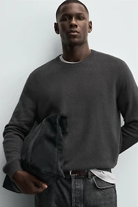 WOOL CASHMERE SWEATER