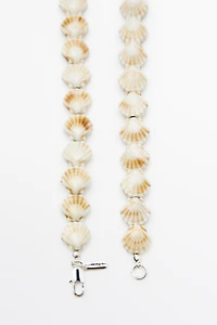 Ceramic seashell necklace