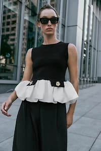 COMBINATION STRETCH TOP