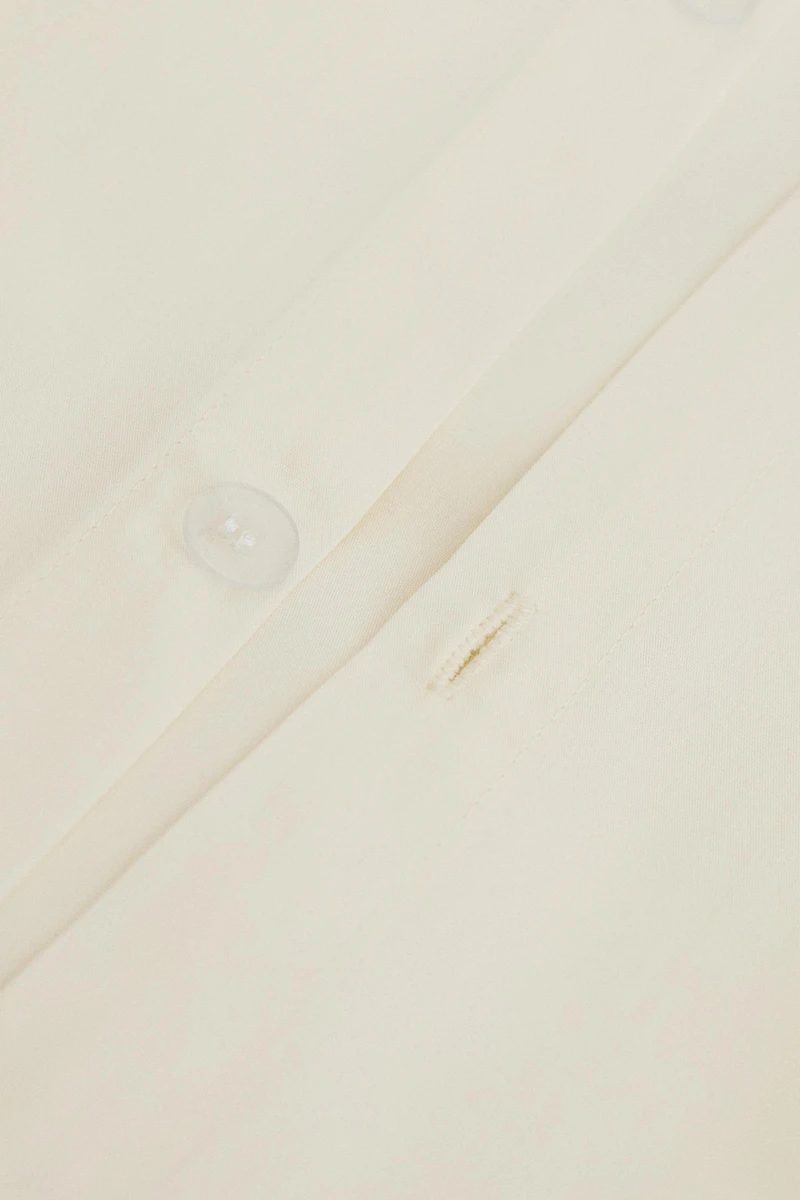 PERCALE COTTON DUVET COVER (200 THREAD COUNT)