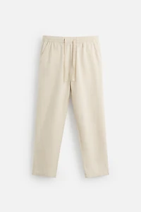 PANTALON RELAXED FIT COTON - LIN