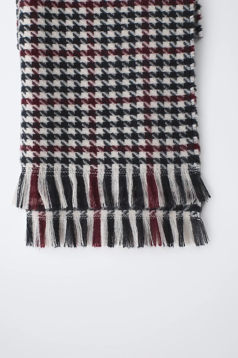 SOFT TOUCH HOUNDSTOOTH SCARF