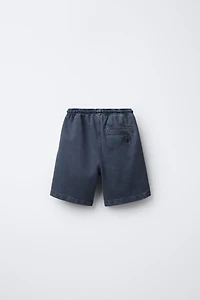 FLOWY TWILL SHORTS