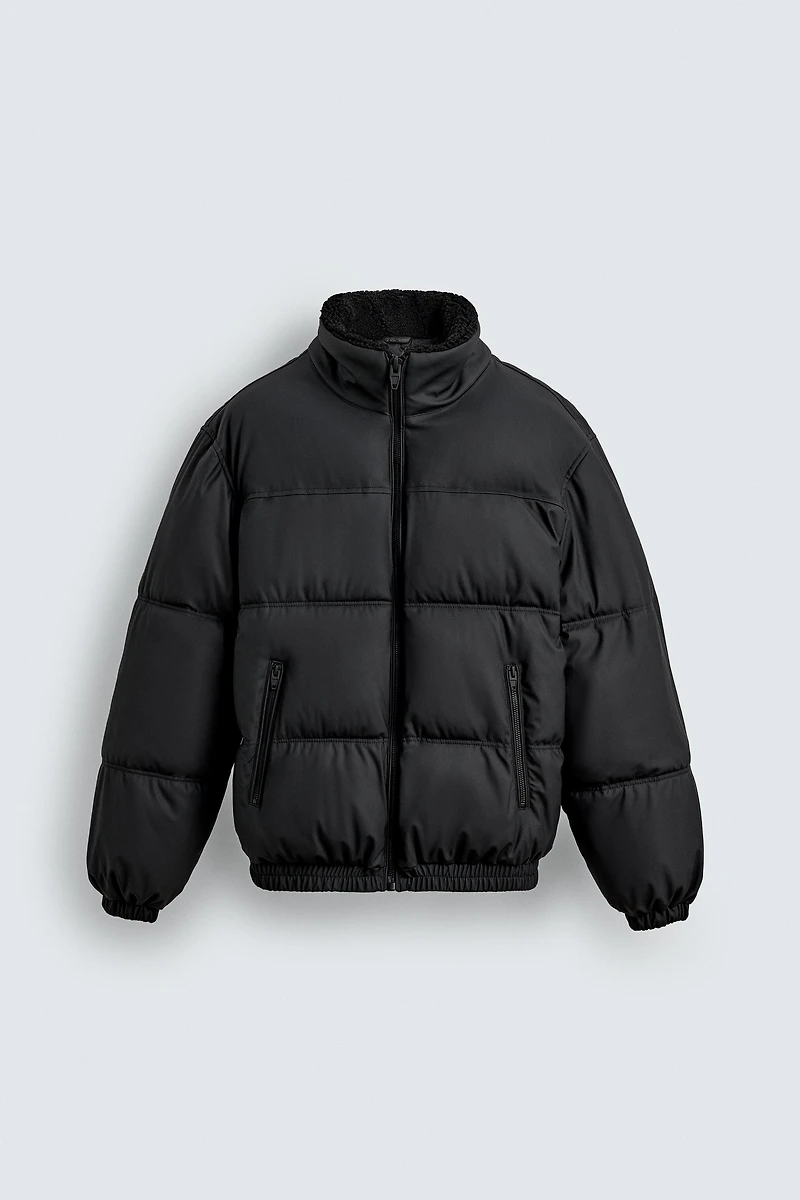 RUBBERIZED PUFFER JACKET