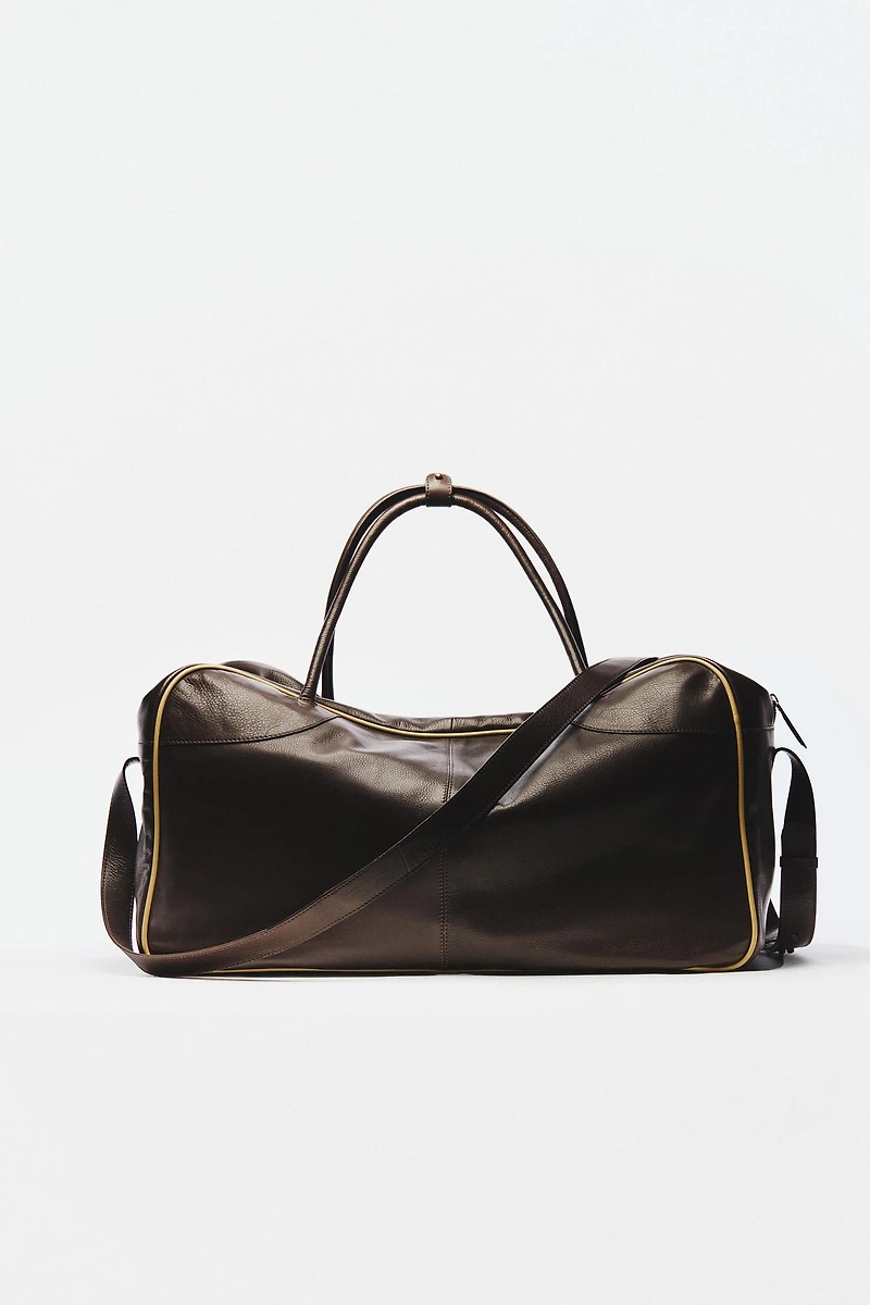LEATHER GOLF BAG