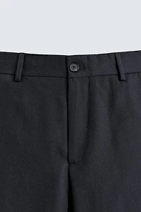 PANTALON STRAIGHT FIT 100% LAINE