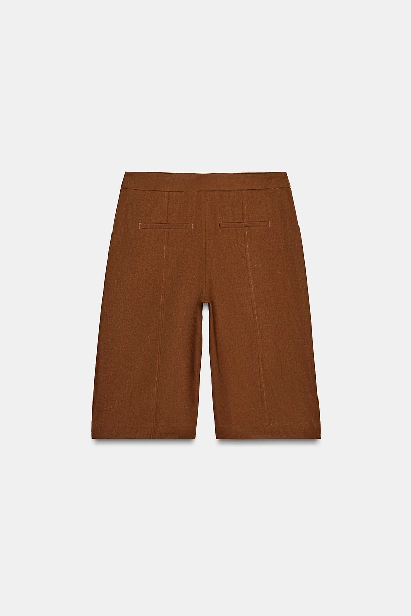 SHORT LONG AVEC LIN