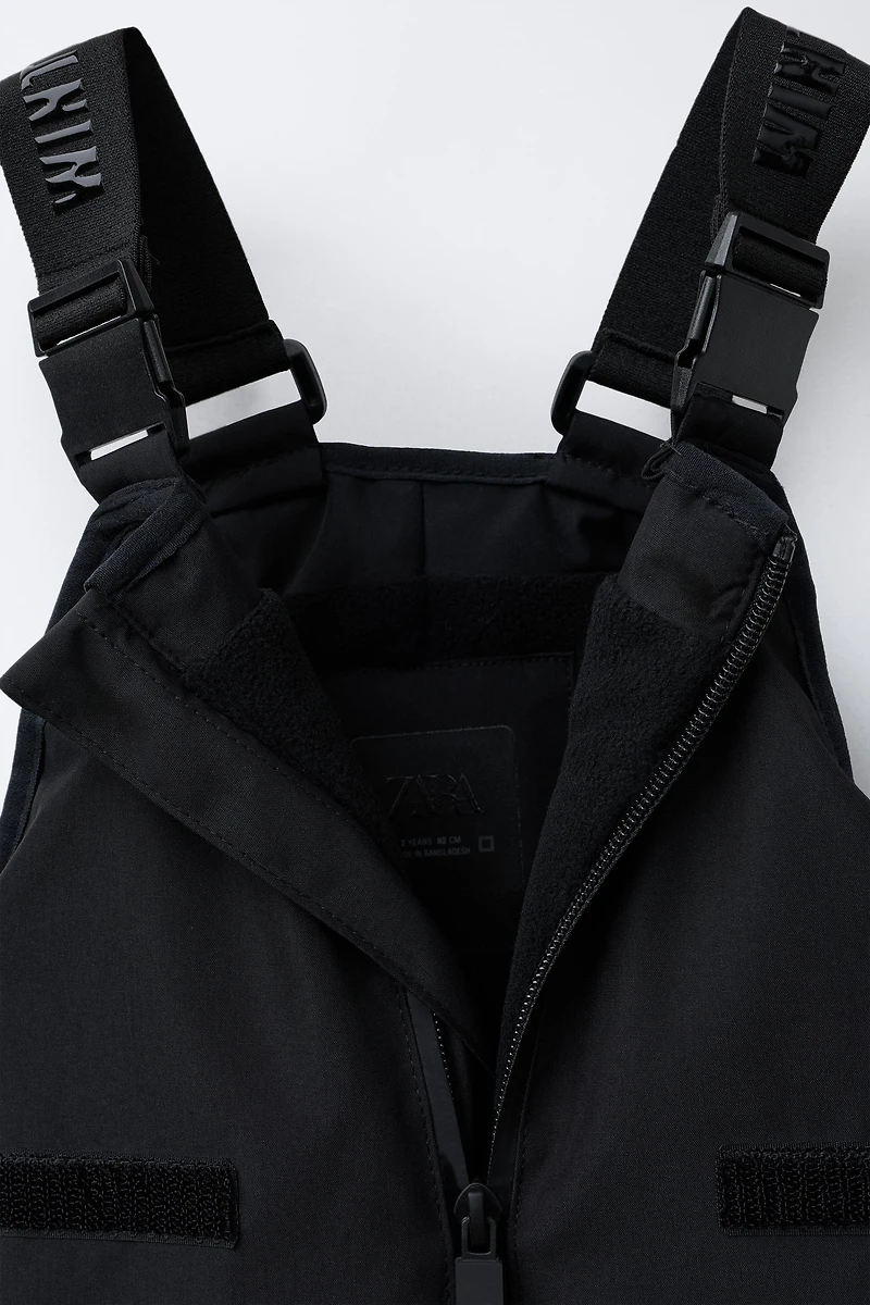 WATER-RESISTANT AND WINDPROOF POCKET OVERALLS