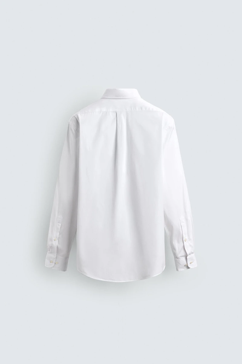 REGULAR FIT COTTON SHIRT
