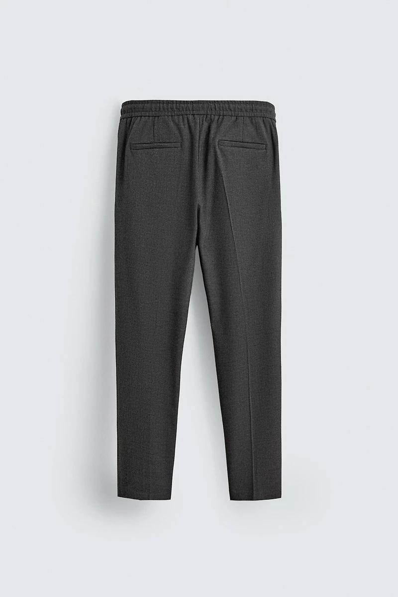 JOGGER WAIST STRETCH PANTS