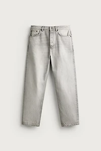 STRAIGHT ANKLE JEANS