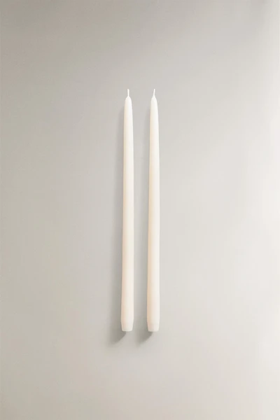 DECORATIVE CANDLESTICK CANDLES (SET OF 2)